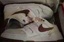 耐克男子低幫平底運動(dòng)鞋冬季復古經(jīng)典板鞋NIKE FULL FORCE HJ3485 121白/淺英國褐/白/清透藍 41 曬單實(shí)拍圖