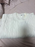 森馬（Semir）森柔毛衫|商場(chǎng)同款毛衣女圓領(lǐng)純色2024冬季絞花上衣101724107014 曬單實(shí)拍圖