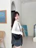 蔻一（Cnoles）墨痕包包女款牛皮2025年新款斜挎包輕奢侈品牌大容量hobo托特包 曬單實(shí)拍圖