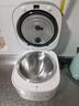 九陽(yáng)（Joyoung）電飯煲3L家用0涂層電飯鍋316L不銹鋼內膽微壓煮飯鍋2-3人智能預約煲湯精致飯煲 杏仁白 3L 30F335L【316L0涂層】 曬單實(shí)拍圖