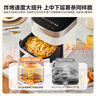 美的（Midea）空氣炸鍋免翻面 智能電子觸控 可視大視窗 家用實(shí)用大容量6.5L 空氣炸鍋微波爐烤箱一體機 KZC6517 曬單實(shí)拍圖
