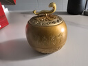 銅師傅《茶葉罐系列》如意葫蘆茶葉罐銅擺件 家居裝飾工藝品禮物 如意小茶罐 曬單實(shí)拍圖
