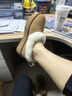 UGG【雙11搶先購】秋季新款女士厚底懶人毛毛鞋 1166733CHE|栗色36 曬單實(shí)拍圖