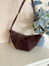 妙麗牛皮包包女包時(shí)尚餃子包品牌單肩斜挎包生日新年禮物送女生女友 曬單實(shí)拍圖