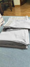 百麗絲水星家紡出品 A類(lèi)母嬰級180支純棉長(cháng)絨棉四件套家用輕奢床單被套 黛妮卡-淺銀灰【100%全棉】 1.8m 床單款 被套200*230cm 四件套 曬單實(shí)拍圖