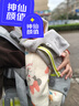 babycare腰凳全階嬰兒腰凳背帶三合一0-36月全階減壓透氣抱娃神器易穿脫 腰凳背帶三合一【時(shí)光銀】 解放雙手 曬單實(shí)拍圖
