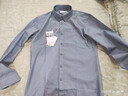 HLA海瀾之家長(cháng)袖襯衫男秋季25純棉牛津紡速干襯衣男 曬單實(shí)拍圖