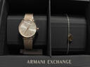 阿瑪尼（ARMANI EXCHANGE）阿瑪尼手表女士滿(mǎn)天星女表石英名表生日七夕情人節禮物送女友老婆 【手表+手鏈禮盒】AX7121 曬單實(shí)拍圖
