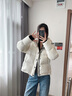 高梵【楊冪同款】黑金鵝絨服先鋒5.0羽絨服2025新款秋冬季女士短外套 鉑金7號 M 115-130斤 飛天鵝絨190g 曬單實(shí)拍圖
