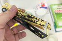 泰利奇三角洲行動(dòng)影鋒蝴蝶刀可折疊合金材質(zhì)游戲周邊模型玩具擺件手辦 影鋒蝴蝶刀+憐憫+皮套+展示架+逼格圈 三角洲行動(dòng) 曬單實(shí)拍圖