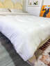 雅鹿大豆纖維被子被芯宿舍單人冬被春秋被棉被四季通用加厚保暖棉被芯 泡芙白【7A抗菌 不跑棉 不悶汗 裸睡級】 200*230cm【約重6斤 適合室溫0-10℃】當季熱銷(xiāo) 店長(cháng)推薦 曬單實(shí)拍圖