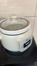 美的（Midea）電燉鍋1-2人電燉盅燉鍋 家用燕窩燉盅陶瓷燉湯盅電燉鍋嬰兒輔食小燉鍋煲湯電燉鍋電砂鍋煲湯鍋 【爆款】白瓷膽=4碗 1.5L DGE1556 曬單實(shí)拍圖
