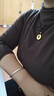 中國黃金（CHINA GOLD）平安扣黃金項鏈男女同款足金黑繩吊墜紀念日生日禮物送男女朋友 金重約6.5g【活動(dòng)定制款不支持7天無(wú)理由退換貨】 【克重多退少補】 曬單實(shí)拍圖