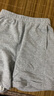優(yōu)衣庫男裝女裝高彈力休閑短褲寬松休閑運動褲起居褲可外穿475827 05 天灰色 XS /160/85 曬單實拍圖