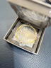 周大福素圈寶寶金飾黃金手實心鐲子(工費220)約8.2g EOF1429 曬單實拍圖