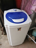 小鴨5.5kg脫水機 迷你半自動(dòng)單筒甩干機 小型家用出租房甩干桶干衣機T55-108 5.5公斤+強力甩干 曬單實(shí)拍圖