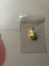 周六福 黃金葫蘆吊墜女碎碎金黃金鑲嵌5G足金小葫蘆 計價(jià) 絨光金大版-7.69g 曬單實(shí)拍圖
