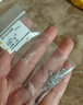 周六福（ZLF）  PT950鉑金項鏈女款時尚百搭日字鏈可調(diào)節(jié)素鏈 1.93g 40cm +尾鏈5cm 曬單實拍圖