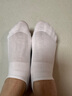 松山棉店情侶淺口襪女短筒-白+白+白+白+白推薦35-39碼 曬單實(shí)拍圖