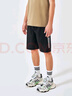 阿迪達斯短褲男夏季透氣薄款寬松休閑運動(dòng)梭織五分褲 黑/白 1CS-BW  XL  曬單實(shí)拍圖