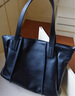 歌洛茲德真頭層牛皮單肩托特包包新款大容量女簡(jiǎn)約皮手提包女大包軟皮 黑色 曬單實(shí)拍圖