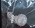 中國黃金（CHINA GOLD）999足銀項(xiàng)鏈吊墜女輕奢小眾轉(zhuǎn)運(yùn)福袋首飾掛墜七夕生日禮物送女友 足銀福袋項(xiàng)鏈+品牌禮盒 曬單實(shí)拍圖