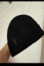 迪卡儂秋冬保暖純羊毛帽子秋冬護耳月子帽針織毛線(xiàn)帽黑色均碼 4717206 曬單實(shí)拍圖