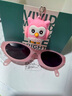 COLOWL美國進(jìn)口兒童太陽(yáng)鏡8-14歲國際防護3級標準3秒折疊不滑落 Pink 曬單實(shí)拍圖