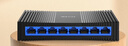 普聯(lián)（TP-LINK） 8口千兆交換機 企業(yè)用家用宿舍分流器 網(wǎng)線(xiàn)網(wǎng)絡(luò )分線(xiàn)器   即插即用 TL-SG1008+ 曬單實(shí)拍圖