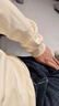真維斯（Jeanswest）男士衛衣2025秋季新款青少年休閑時(shí)尚重磅款圓領(lǐng)無(wú)帽純色薄外套 淺米#ZS純色 2XL 曬單實(shí)拍圖