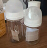 貝親（Pigeon）玻璃奶瓶160mlS碼+PPSU奶瓶240mlM碼 1-6個(gè)月奶瓶套裝 曬單實(shí)拍圖