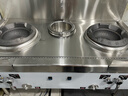 好廚官 猛火灶商用飯店廚房灶臺熄火保護燃氣灶商用灶臺設備酒店食堂單雙灶煤氣液化氣天然氣 【標準風(fēng)機款】雙炒帶盆150*80*80厘米 曬單實(shí)拍圖