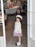 G.DUCKKIDS小黃鴨公主裙女童連衣裙春秋兒童小香風(fēng)裙子秋冬女寶寶毛衣針織裙 小香風(fēng) 90 建議1~2歲【 80-90cm】cm 曬單實(shí)拍圖