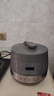 美的（Midea）【國家補貼】0涂層精鋼厚釜電壓力鍋5L雙膽全自動(dòng)智能預約家用煲湯煮飯電飯煲C5856G高壓鍋4-6人 曬單實(shí)拍圖