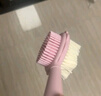 babycare嬰兒梳子寶寶去頭垢刷按摩新生兒童洗澡洗頭軟毛刷子套裝 沃格粉 曬單實(shí)拍圖