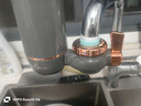 美的（Midea）凈水器水龍頭過(guò)濾器家用自來(lái)水濾水器直飲前置過(guò)濾器廚房衛生間通用除水垢除余氯雙出水可清洗濾芯 一機三芯【兩年免換濾芯】 曬單實(shí)拍圖