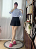 樸西冬季棉拖鞋女生EVA防水增高保暖親膚毛絨可拆卸居家情侶包頭男 樹(shù)莓紅 38-39 （卡碼建議拍大一碼） 曬單實(shí)拍圖