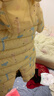 貝肽斯兒童衣服冬季保暖外出棉服寶寶連體衣夾棉加絨加厚連帽哈衣 黃色長(cháng)頸鹿 80cm 曬單實(shí)拍圖