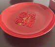 UHFV家用水果喬遷新居果盤(pán)紅色搬家入宅餐具新家裝飾布置開(kāi)業(yè)新年果盤(pán) 直徑26CM網(wǎng)紅(6個(gè)裝) 大號 曬單實(shí)拍圖