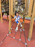 YALOTT雅蘭特升級版深圳校服小學(xué)生夏運服透氣柔軟舒適校服褲吸汗薄款 升級版小學(xué)夏運套裝（女）【短袖+短褲】 125 紅標130【小半碼】 曬單實(shí)拍圖