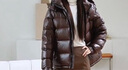 波司登（BOSIDENG）25新款90鵝絨泡芙羽絨服商場(chǎng)熱賣(mài)于適同款騏驥紅情侶中性外套 摩卡棕7233-顯氣質(zhì) 4XL 190/108A充絨量236g 體重約170-180斤 曬單實(shí)拍圖