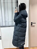 李寧火鍋羽絨服丨擋風(fēng)防潑水科技女子冬季顯瘦簡(jiǎn)約連帽長(cháng)外套AYMU502 曬單實(shí)拍圖