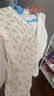 嬰兒衣服120克棉蝴蝶衣秋冬寶寶夾棉保暖初生新生兒哈衣爬服 花叢小熊粉【120g蝴蝶衣】 59cm （建議寶寶體重：8-12斤） 曬單實(shí)拍圖