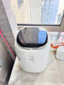 小吉（MINIJ）0.5kg內衣洗衣機小型迷你高溫煮洗去血漬洗烘一體變頻內褲洗衣機U10-MD 補貼 曬單實(shí)拍圖