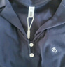 森馬（Semir）polo衫女短款收腰翻領(lǐng)襯衫25夏刺繡涼感緊身T恤辣妹109325115005 曬單實(shí)拍圖