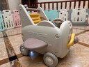 曼龍嬰兒學(xué)步車(chē)多功能手推車(chē)寶寶玩具學(xué)走路神器男女孩禮物 蜜糖黃 曬單實(shí)拍圖
