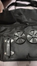 美術(shù)戶(hù)外寫(xiě)生車(chē)單肩包手拉車(chē)可折疊小推車(chē)購物袋帶輪子拉鏈女手提袋子便攜大容量買(mǎi)菜車(chē)牛津布 手拉+單肩+手提 三用牛津包【顏色隨機*1】 曬單實(shí)拍圖