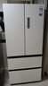 美的（Midea）M60系列520純平全嵌法式多門(mén)四開(kāi)門(mén)家用冰箱超薄雙系統循環(huán)大容量無(wú)霜BCD-520WUFPZM(E)白國家補貼 曬單實(shí)拍圖