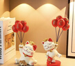 赟婭入戶(hù)玄關(guān)擺件招財貓客廳電視柜酒柜家居軟裝飾品新房喬遷新居禮品 氣球貓一對+歡迎回家相框+小財貓 曬單實(shí)拍圖