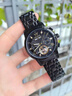瑞士正品百達翡麗手表男士機械表多功能夜光現代風(fēng)黑武士通用男表 鋼帶全黑銀針男 41.5mm 曬單實(shí)拍圖